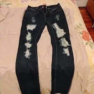 Wax Stretchy Jeans